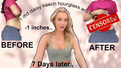 daisy abs workout|daisy keech before and after.